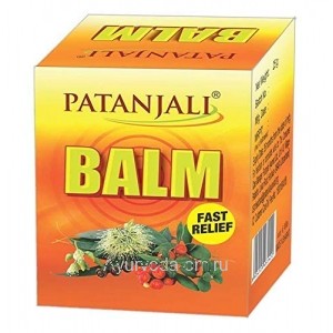 Бальзам с эвкалиптовым маслом 25 гр. Патанджали (Patanjali BALM) Индия